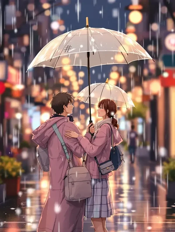 韩漫黄《蓝雨之城》作品封面