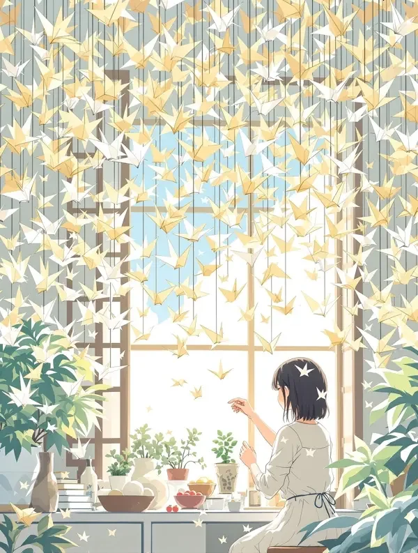 韩漫黄《千纸鹤的告白》最新章节封面